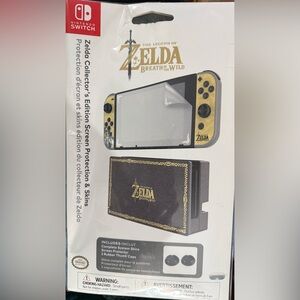 The Legend of Zelda Breath of the Wild Collectors Edition screen protector